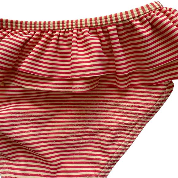 Baby Boden Ditsy Floral and Striped Rash Guard Swimsuit Size 3-4y - Picture 7 of 7